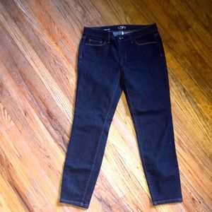 Ann Taylor Loft Modern skinny ankle Jeans
